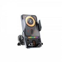 F18 Car Phone Mount 66W Fast Wireless Charger Air Vent Holder GPS Navigation F18 Light Version Silver