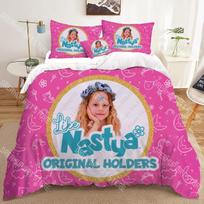 Nastya 3D Bedding Sets Print Duvet Cover Adults/ Children Bed Comforter Birthday Gift Dropshipping 135x200cm 2pcs