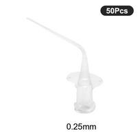 Dantų švirkštas Vienkartinis tiekimo antgalis Periodontinis praplovimas Endodontinės adatos Dantų šaknų kanalų aplikatorius Dantų reikmenys 50pcs