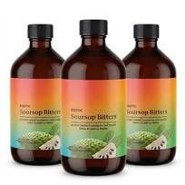 Soursop Bitters: For Digestive Health & Immune Support (Gluten-Free) 3pack