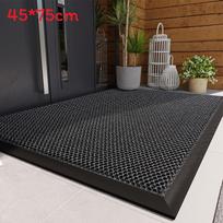 Modern Minimalist Entrance Door Mat With Nonslip Rubber For Villa Home And Daily Use