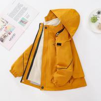 Boys Fleece Three In One Windproof Waterproof Kids Warm Jacket Outerwear 110