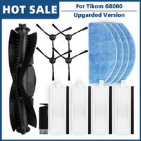 Compatible For Honiture G20 Pro, Tikom G8000 Pro, Laresar Evol 3 3S Replacement Parts Accessories Main Side Brush Filter Mop