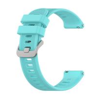 20mm watch Straps for Garmin Forerunner 158 venu sq/venu sport Silicone Wristband For Polar Ignite watchbands For Forerunner 55 3 C blue