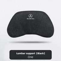 Suede Headrest Car Breathable Memory Foam Neck Pillow For Mercedes Benz AMG W205 C300 W203 W206 W108 W124 W126 W140 W168 GLAGLB
