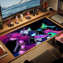 Deltarune Print  Cushion Non-slip Laptop Tablet Big Mousepad XXL Mat Mini PC Playmat With Lock edge 40cmx90cm(15.7x35.4inch)
