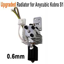 Quick Release Hotend Radiator Kit Anycubic Kobra S1/S1C/Combo, 0.2-0.8mm Interchangeable Hot End 3D Printer Extruder Parts