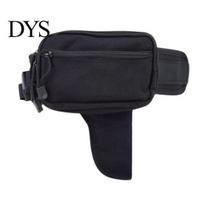Drop-Down Holster Fanny Pack Tactical Waist Bag with Adjustable Strap, Portable Pack, Multiple Compartments EDC Essentials Organizer Pouch Outdoor black