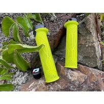 ODI Bike Grip Rubber Soft Bicycle Handlebar Grips Non-slip MTB Grips Waterproof MTB Cuffs Lock on Bike Handle Mountain Bike Grip 5 Model3-Yellow
