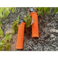 ODI Bike Grip Rubber Soft Bicycle Handlebar Grips Non-slip MTB Grips Waterproof MTB Cuffs Lock on Bike Handle Mountain Bike Grip 5 Model3-Orange