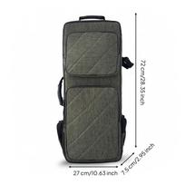 Electric Flute Carrying Bag Shielding for Travel, Rehearsals Short Single
