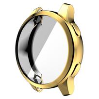 Silicone Protective Case For Garmin Venu 2 Plus 2S 3 Protector Frame Cover Shell For Garmin Vivoactive 4S / 4 Smart Watch Bumper 7 Gold Garmin Venu 2 Plus