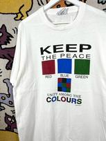 Vintage 90s Cross Colours tshirt size L 110 white