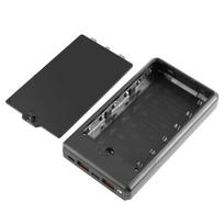 HAWEEL DIY 6 X 18650 Battery 24W Fast Charge Power Bank Box Case with Display, Not Include Battery
