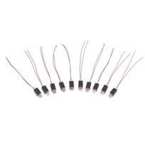 5Pcs 4mm*8mm 0408 Mini Micro Vibration Motor DC 3V Hollow Cup Coreless Motor Small with Eccentric Wheel DIY Massager Toy 5Pcs