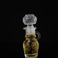 50ML Small Clear Glass Whisky Decanter Leakproof Screw Cap Mini Liquor Wine Bottle for Wedding Favors A4