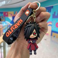 Anime Naruto Pvc Action Figures Keychain Set - Kakashi Uchiha Itachi Sasuke Madara Collectible Model Toys Gift