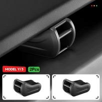 Air Vent Adapter Clip For Tesla Model 3/Y/YL 2021-2026 Model3 Highland ModelY Juniper  Dashboard Freshener Clips Liquid Silicone