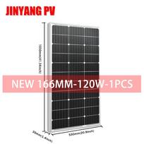 120W 240W 360W 480W Solar Panel 18V Rigid Glass Panel Monocrystaillne Solar Cell 12V/24V Battery Charger 1000W Kits Home Roof