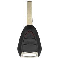 dahai 2/3 Buttons Remote Key Shell For Porsche Cayman Boxster GT S 2S 4S Turbo 911 987 996 997 Carrera Targa 2005 - 2010 2-Buttons black