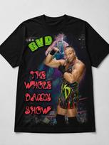 Rob Van Dam Vintage Tee Shirt XL brown
