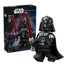Large-Scale Darth Vader Minifigure 75461 Building Set, Star Wars Compatible Brick Toy, Iconic Collectible Gift for Kids & Fans