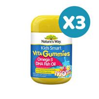 Nature's Way Kids Smart Vita Gummies Omega-3 Gummy Jelly