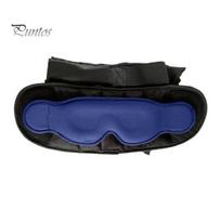 Ergonomic Travel Pillow Set 3-in-1 Sleep Mask Set, Blackout Eye Cover with Neck & Relaxation Kit Arm Support, Portable Rest for Airplane Train Office A