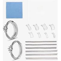 15/26Pcs Silicone Ring Guards for Loose Rings Transparent Ring Tighteners Ring Spacers  Unisex 15 pcs