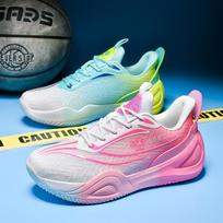 Mandarin duck basketball shoes boots male and female primary and secondary school students older children outdoor fashion casual sports shoes 43