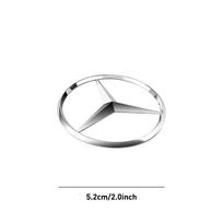 52/58mm ŽVAIGŽDĖS Lipdukai Automobilio Vairo Centro Emblema Mercedes Benz AMG W124 W202 W203 W210 W212 W220 Lipdukas Automobilio Aksesuarai