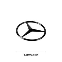 52/58mm ŽVAIGŽDĖS Lipdukai Automobilio Vairo Centro Emblema Mercedes Benz AMG W124 W202 W203 W210 W212 W220 Lipdukas Automobilio Aksesuarai