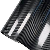 Carbon Fiber Car Body Vinyl Wrap Matte Accessories Glossy Black Sticker 3D 4D 5D 6D Auto Foil Cover Motorcycle Decoration Film 20CMX152CM