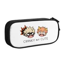 My Hero Academia Bakugou Katsuki Pencil Case Classic Manga Pen Holder Bags Kids Students School Cosmetic Pencilcases