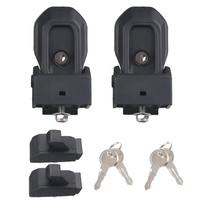 Hood Latches Anti-theft Lock Catch for Jeep Wrangler JL JLU 4XE Rubicon Sahara Sport Gladiator JT 2018-2025 Car Accessories juoda