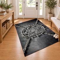 AFC Ajax Custom Name Personalized Rug Non‑Slip Doormat Floor Carpet Housewarming Birthday Gift for Family Friends 50cmx80cm