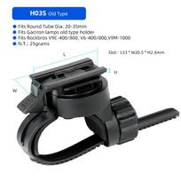 Gaciron H03/ H07 Bicycle Headlight Holder Front LED Lamp Buckle Quick Mount Release Adaptor Bracket Cycling Parts 7 H03S