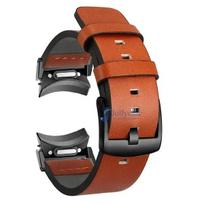 Odinė apyrankė be tarpų, skirta Samsung Galaxy Watch 7 6 Classic 47mm 43mm 6/5/4 40mm 44mm 5Pro 45mm, Quick Fit juostos priedai Watch 6 classic 43mm black