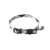 New Pet Dog Collar Classic British Style Plaid Bow Tie Leash for Cats and Dogs  Dog Collar  Dog Accessories for Small Dogs violetinė