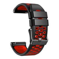 Laikrodžio apyrankė Garmin Venu X1 Sport Silikoninė apyrankė Venu X1 Laikrodžio juosta For Ticwatch Pro 5/5 Enduro/Zeblaze Ares 3 Apyrankė For Garmin Venu X1 black