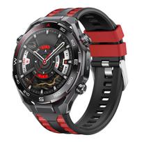 22MM silikoninis sportinis dirželis Huawei išmaniajam laikrodžiui Ultimate 2 Originalus pakeičiamas dirželis Huawei GT6 Pro GT6 46mm Laikrodžio priedai GT6 GT6pro 46mm gray