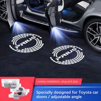 2PCS Led Car Door Logo Light HD Laser Welcome Lamp For Toyota Prius 20 40 30 50 XW20 XW30 XW50 2003-2023 2018 2011 2022 RP5 2PCS