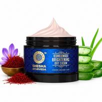 SHESHA NATURALS Ayurveda Kumkumadi Brightening Day Cream 50G blue