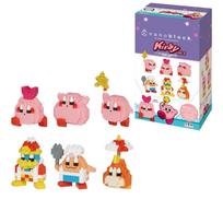 Kawada Nanoblock Mini Nano Žvaigždžių Kirby 1 DĖŽUTĖ 6 iš viso 6 tipai vol.2 (DĖŽĖ) NBMC_46S = vienetai, pink