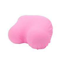 Memory Foam Funny Breast Pillow With Solid Color For Novelty Gift And Home Decor Pink