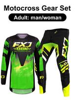 motocross gear set Enduro cross Jersey Pant Kits Racer Gear Set Off-road Mens Kits Women's mountain Downhill Motorcycle MX XXL-38