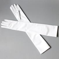 Sexy Patent Leather Gloves Long Cosplay Clothes Accessories Black Tight Gloves DS Pole Dance Performance Gloves Average Size