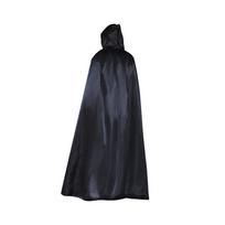 Grim Reaper Wizard & Witch Satin Halloween Party Cloak 80 cm juoda