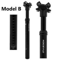 Aluminum Dropper Seat Post Mountain Road Bike Suspension Comfort Ride Adjustable Height 27.2mm