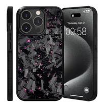 Luxury 100% Real Forged Carbon Fiber+TPU Phone Case for Iphone 16/16pro Max/16plus/16e/16 Carbon Case Mobile Phone case Opp Bag&case for iphone 12 pro max